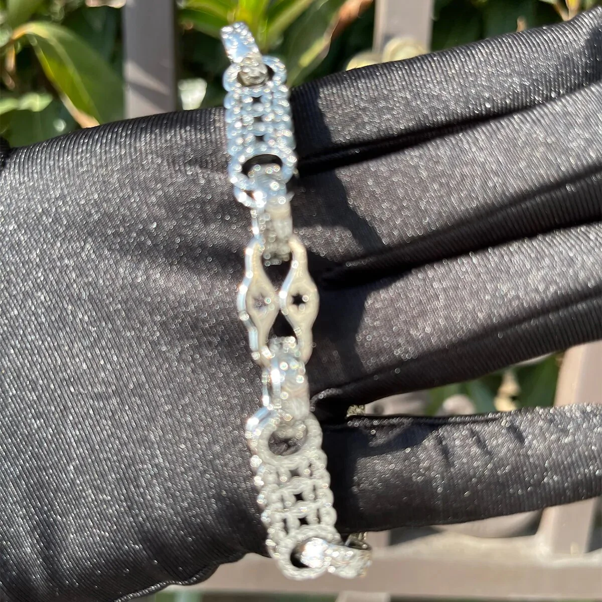 10MM Star Link Ring Triple Edition No Stones Bracelet - Image 8