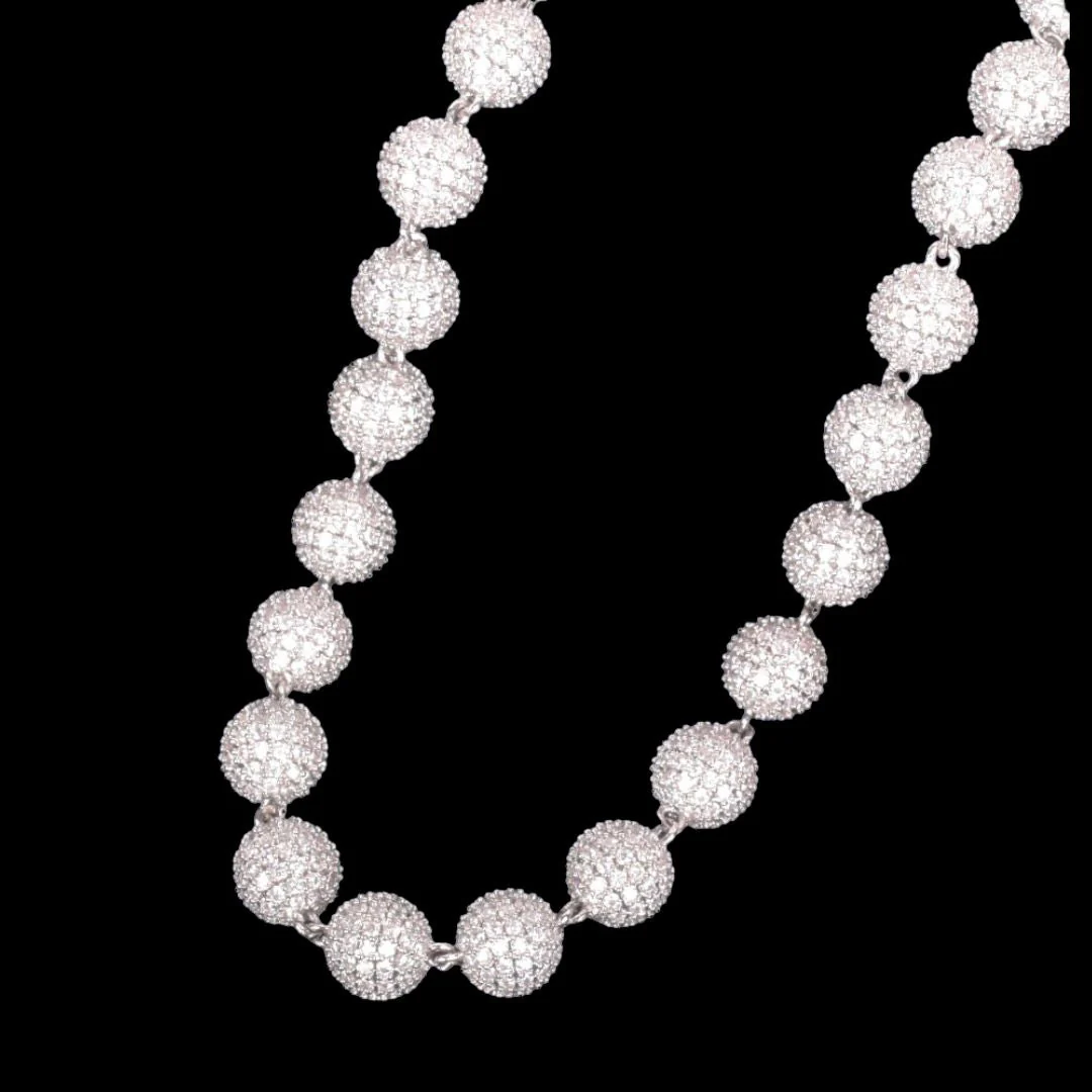 10MM World's Tennis Iced Out Diamond Necklace Bracelet Set - Image 12