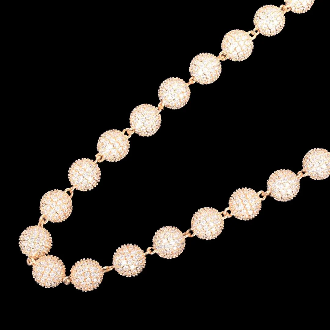10mm World's Tennis Iced Out Diamond Necklace Chain - Image 7