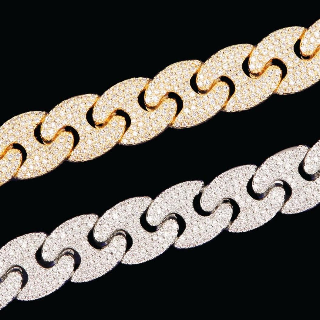 14MM Miami Cuban Iced Out Diamond Necklace Chain - Image 6
