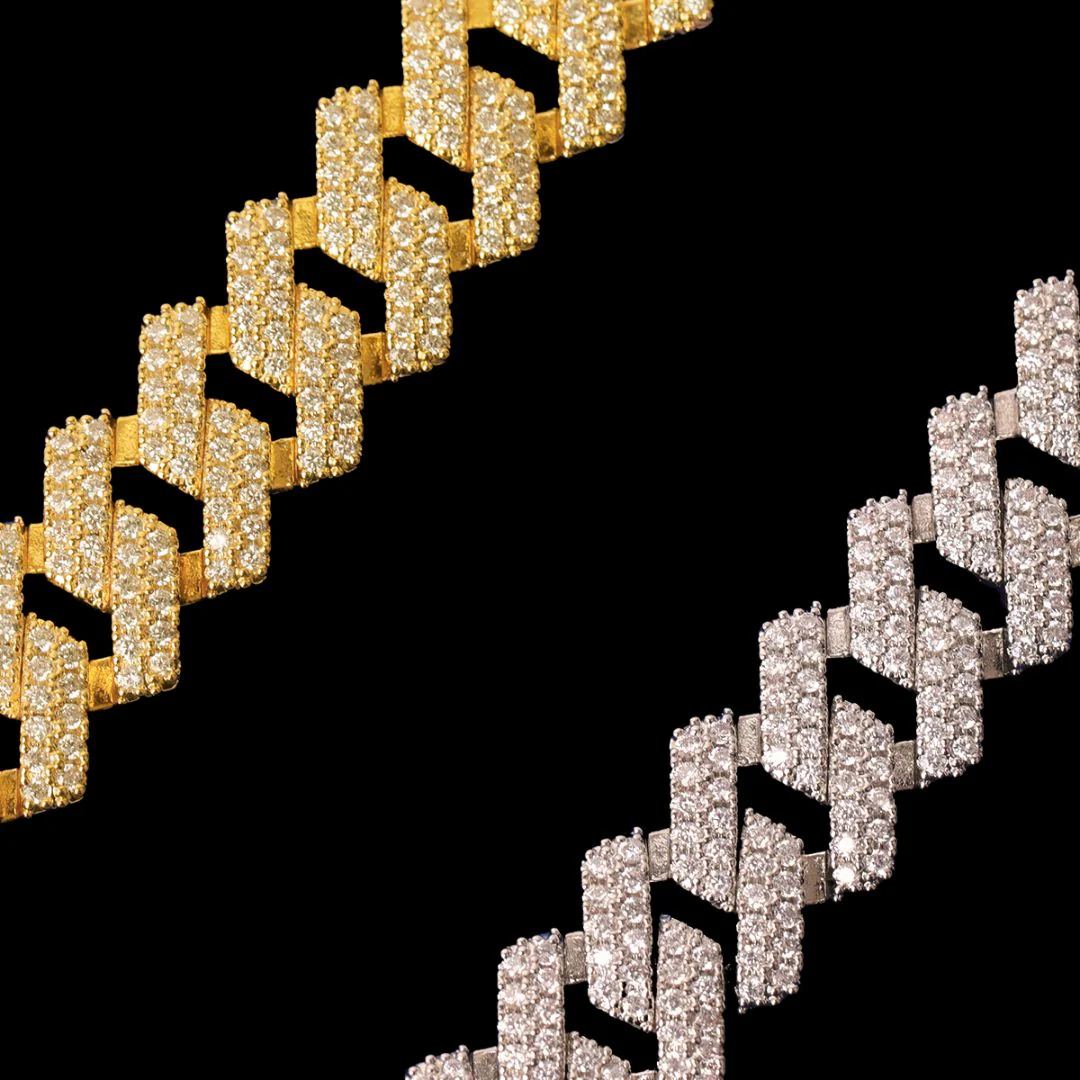 14MM Miami Cuban Link Iced Out Diamond Bracelet - Image 6