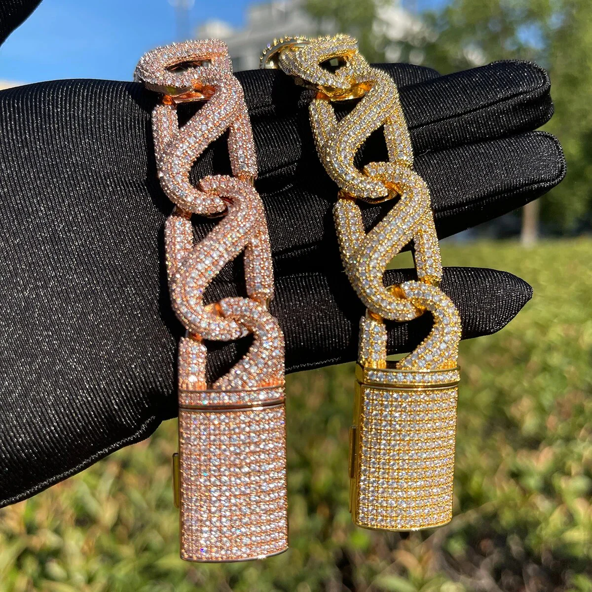 20MM 8 Shaped Iced Out Diamond Bracelet - Image 8