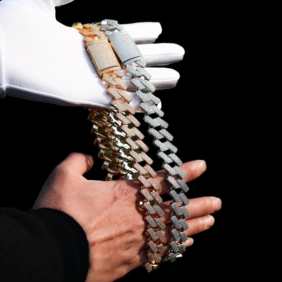 20MM VVS Special Clasp Iced Out Diamond Necklace Chain - Image 4