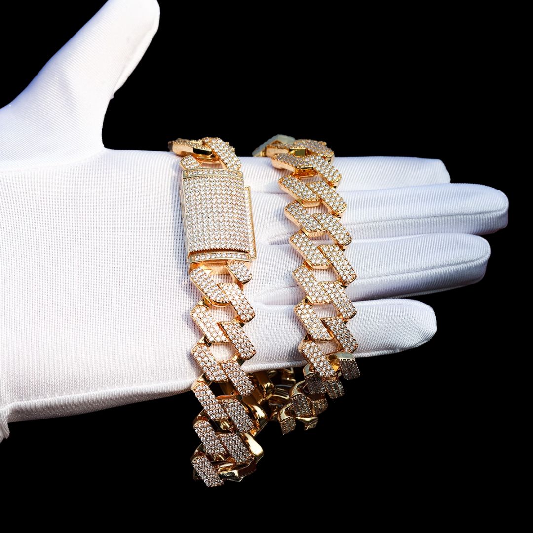 20MM VVS Special Clasp Iced Out Diamond Necklace Chain - Image 5