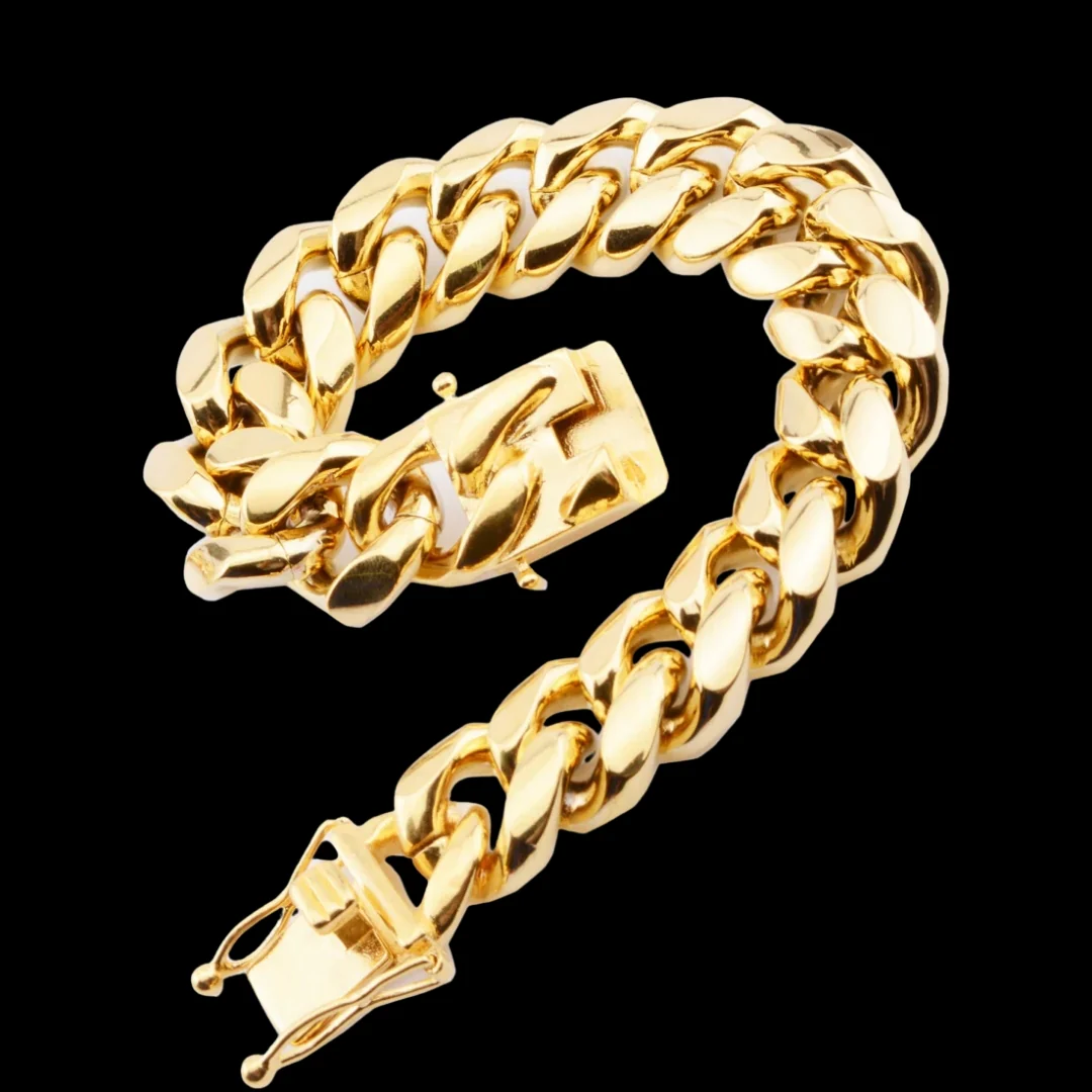 6MM-22MM Box Clasp Luxury Stainless Steel Bracelet - Image 6