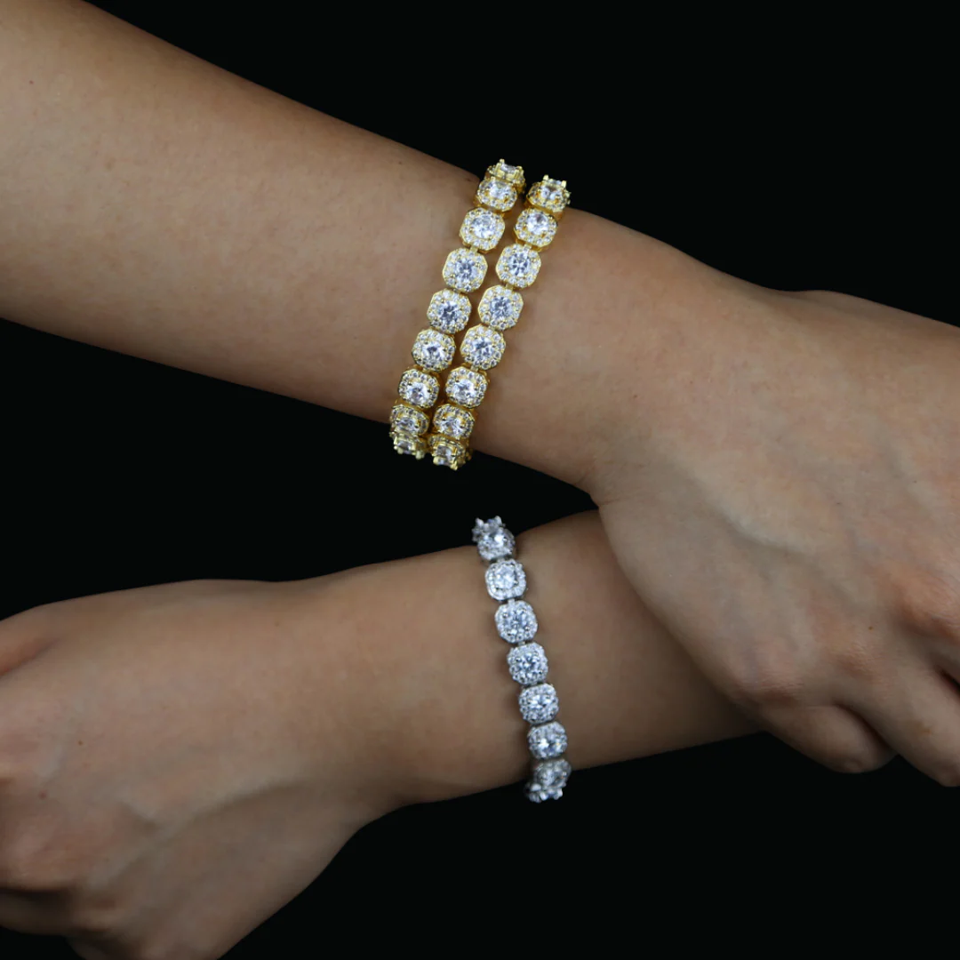8MM Tennis Edition Iced Out Diamond Bracelet - Image 10