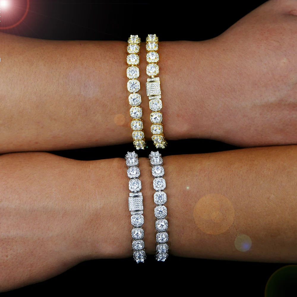 8MM Tennis Edition Iced Out Diamond Bracelet - Image 3