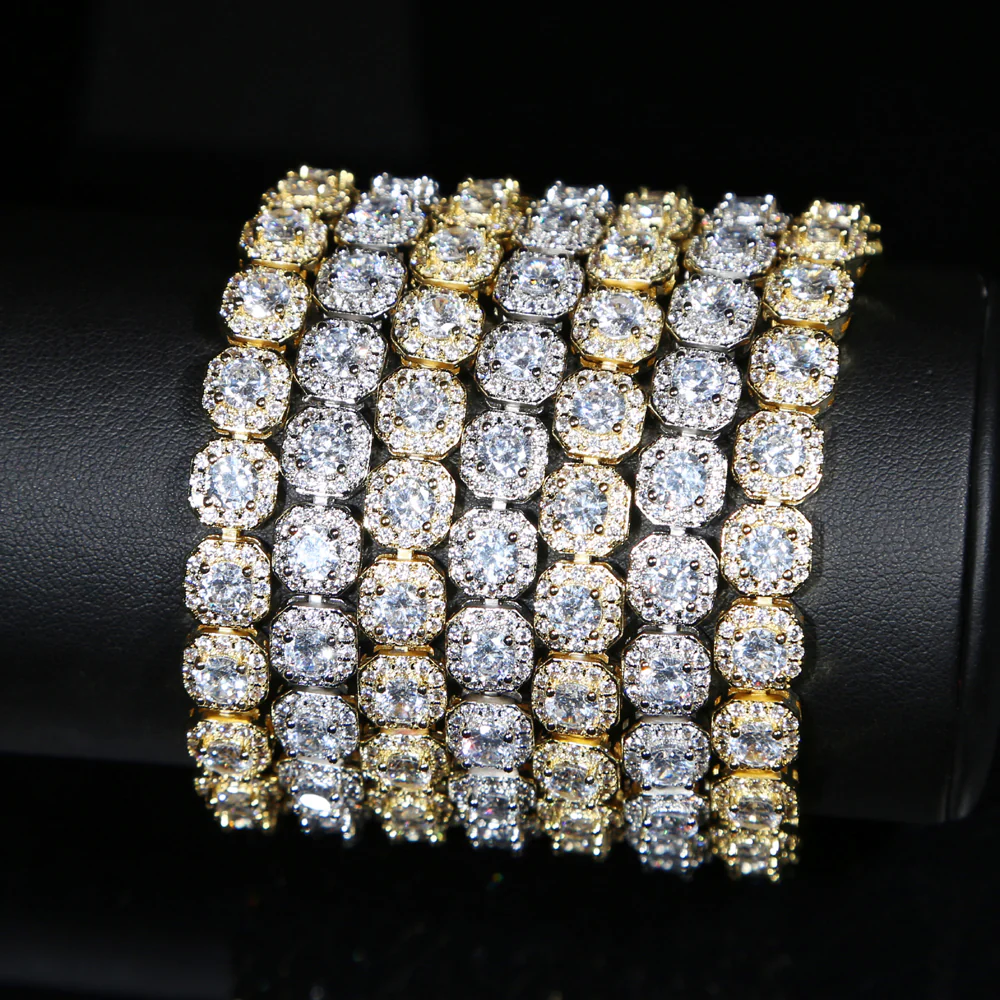 8MM Tennis Edition Iced Out Diamond Bracelet - Image 6