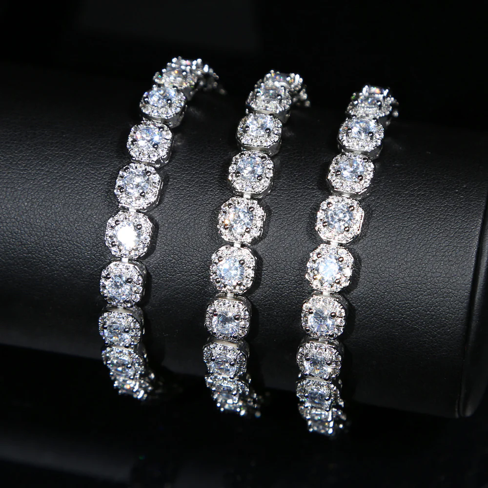 8MM Tennis Edition Iced Out Diamond Bracelet - Image 7