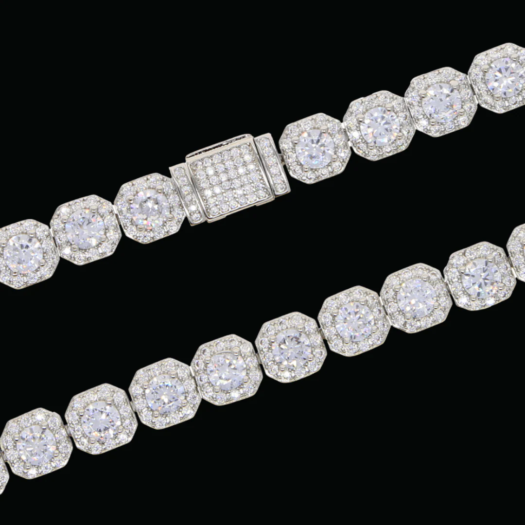 8MM Tennis Edition Iced Out Diamond Bracelet - Image 8