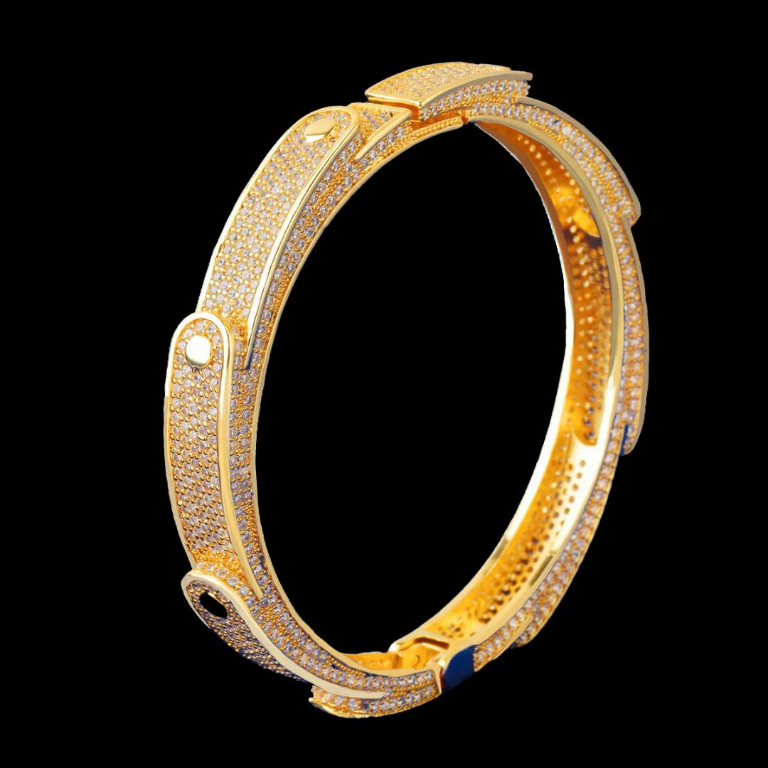 9MM Flooded Ice Multi Layered Iced Out Diamond Bracelet - Image 3