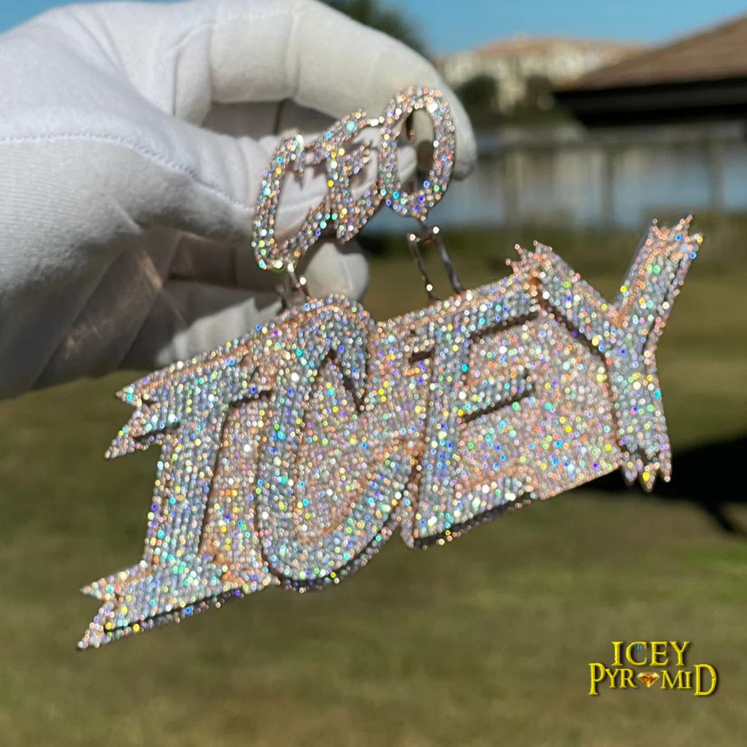 CEO Bail with Your Name Iced Out Personalized Custom Name Necklace Pendant - Image 11