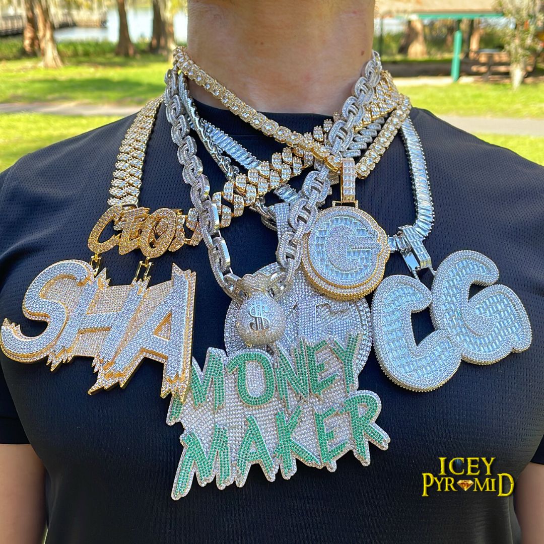 CEO Bail with Your Name Iced Out Personalized Custom Name Necklace Pendant - Image 18