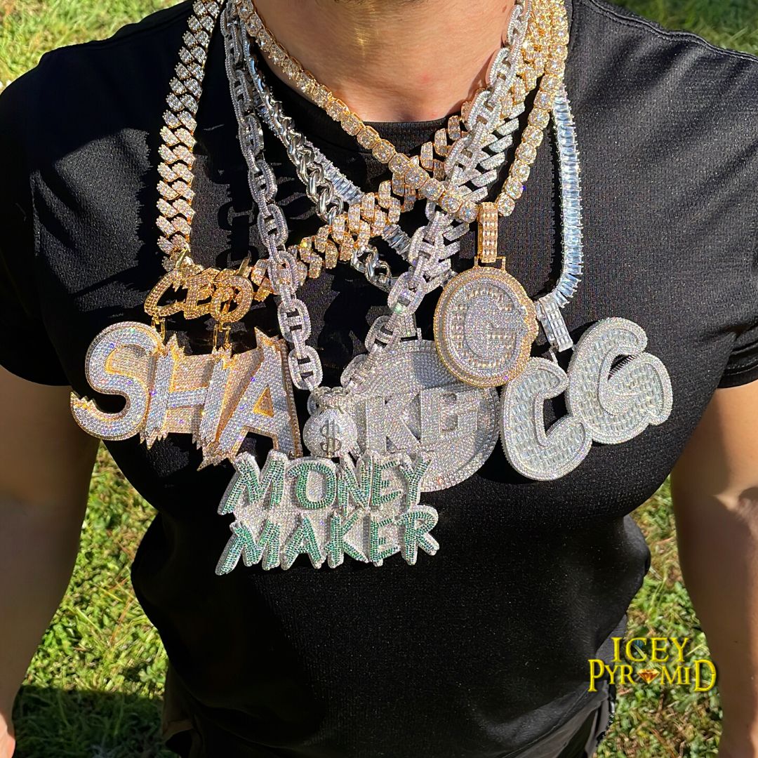 CEO Bail with Your Name Iced Out Personalized Custom Name Necklace Pendant - Image 19