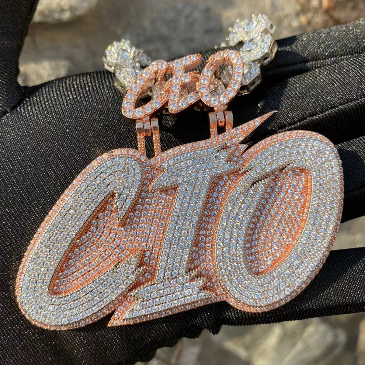 CEO Bail with Your Name Iced Out Personalized Custom Name Necklace Pendant - Image 7