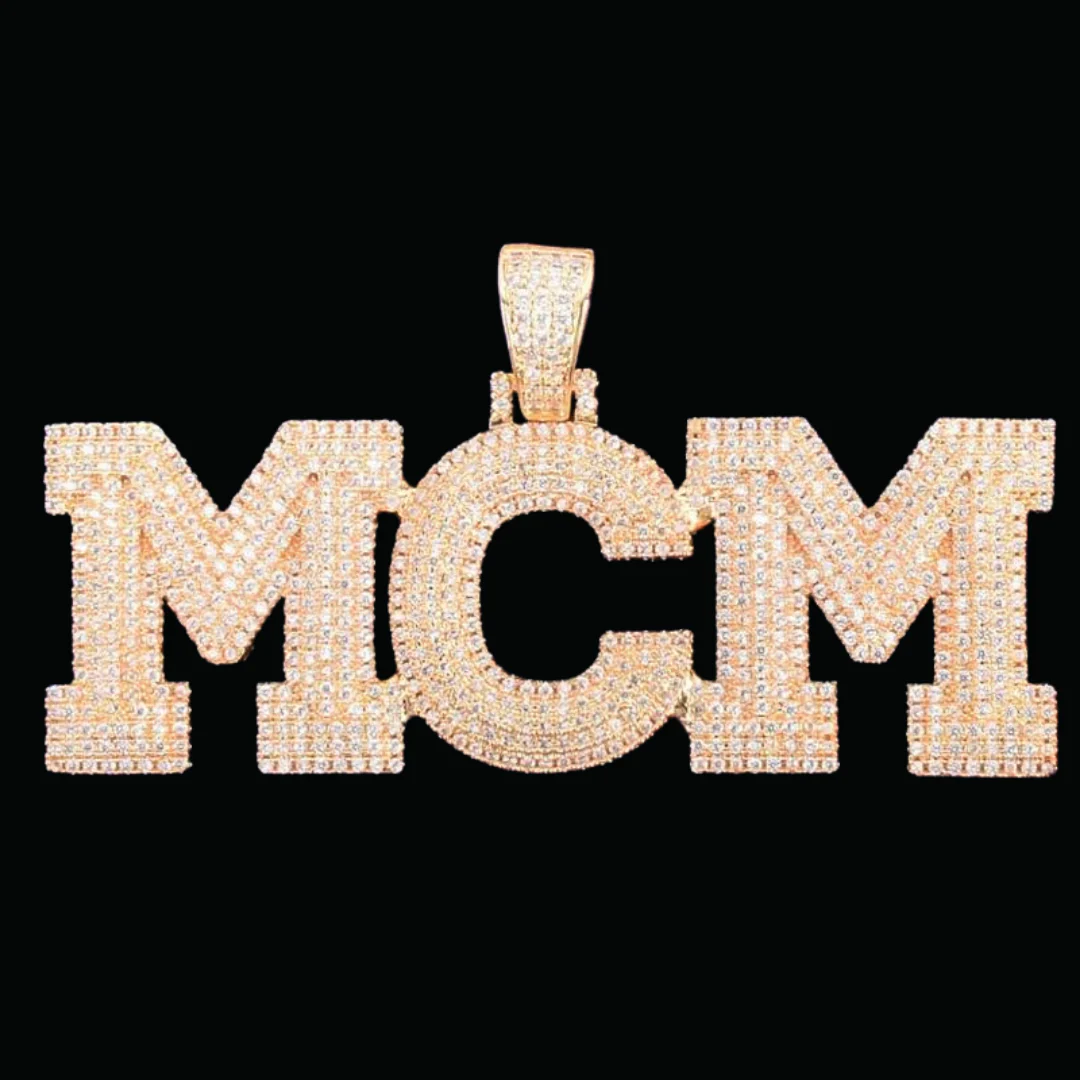 Fit Luxury Iced Out Personalized Custom Name Necklace Pendant - Image 3
