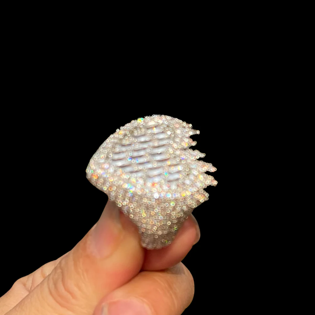 Flamy Heart Iced Out Diamond Ring - Image 4