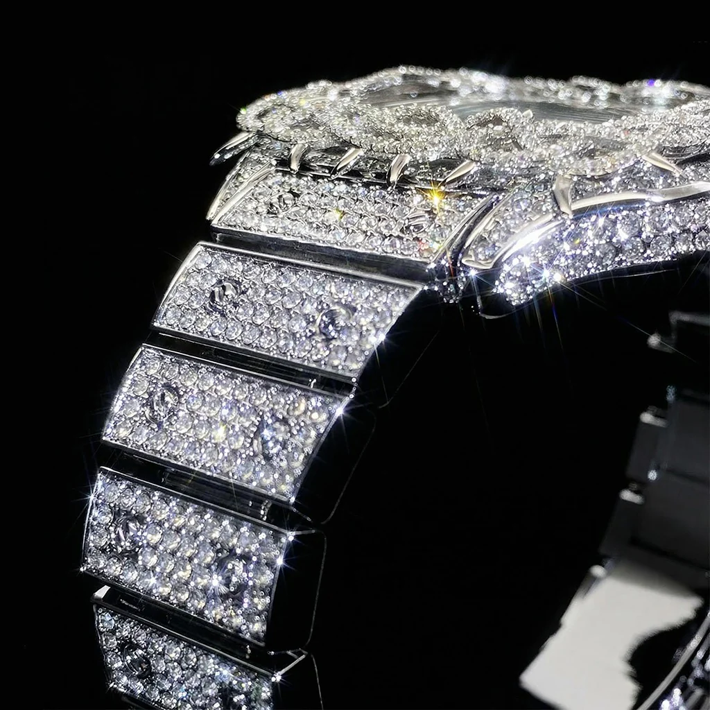 NEW | Thorn Crown Iced Out Diamond Watch - Image 5