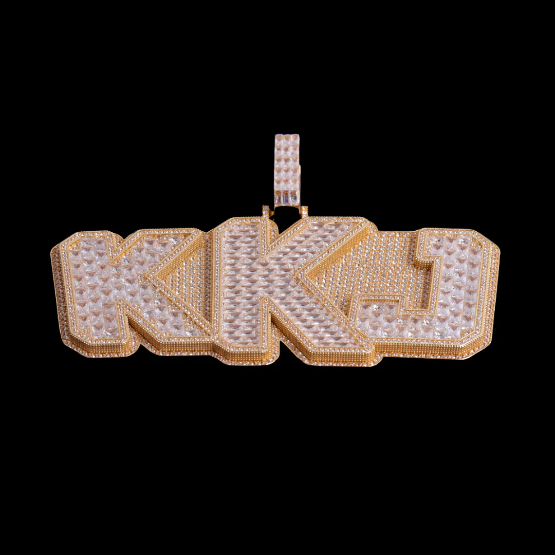 King Iced Out Personalized Name Custom Necklace Pendant - Image 4