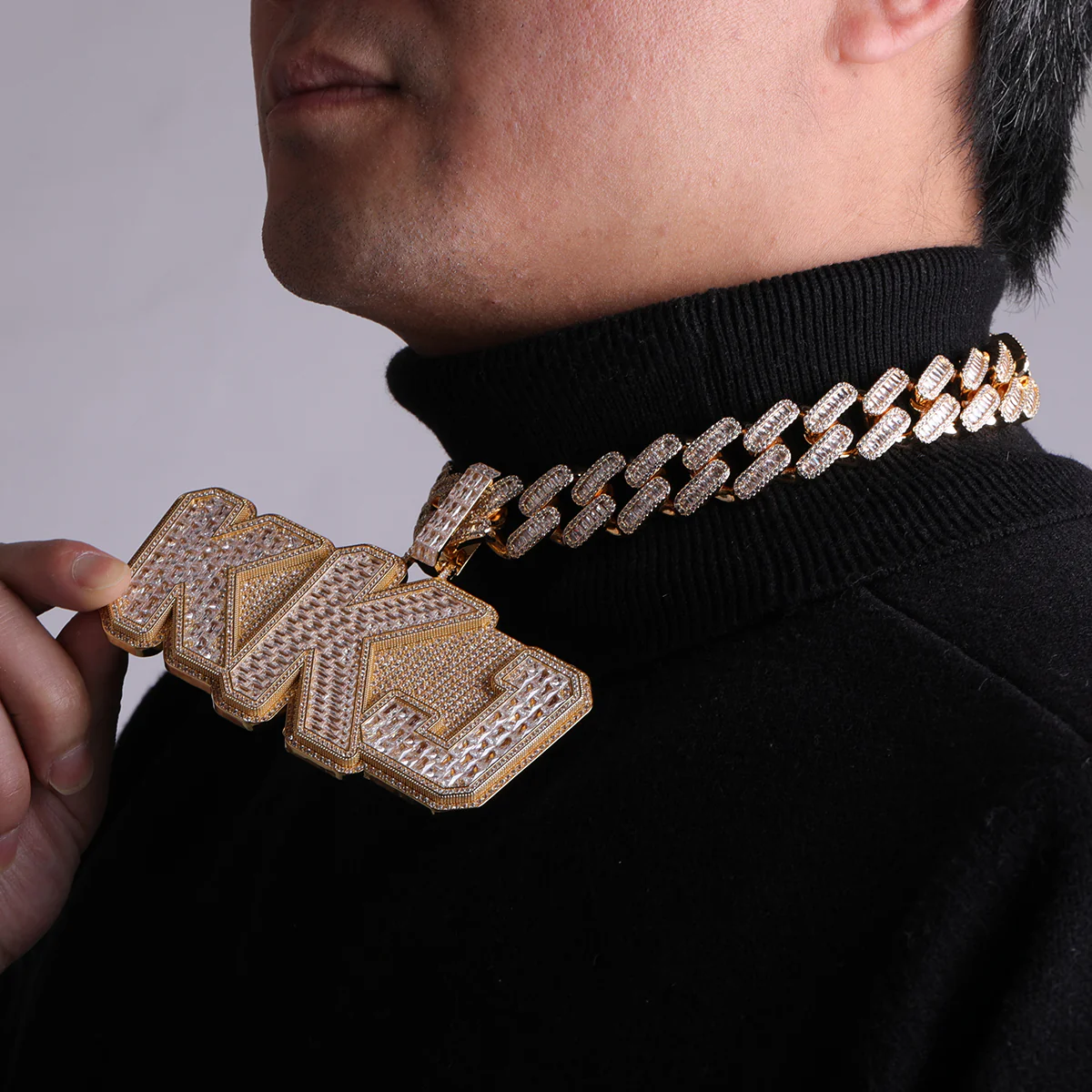 King Iced Out Personalized Name Custom Necklace Pendant - Image 7