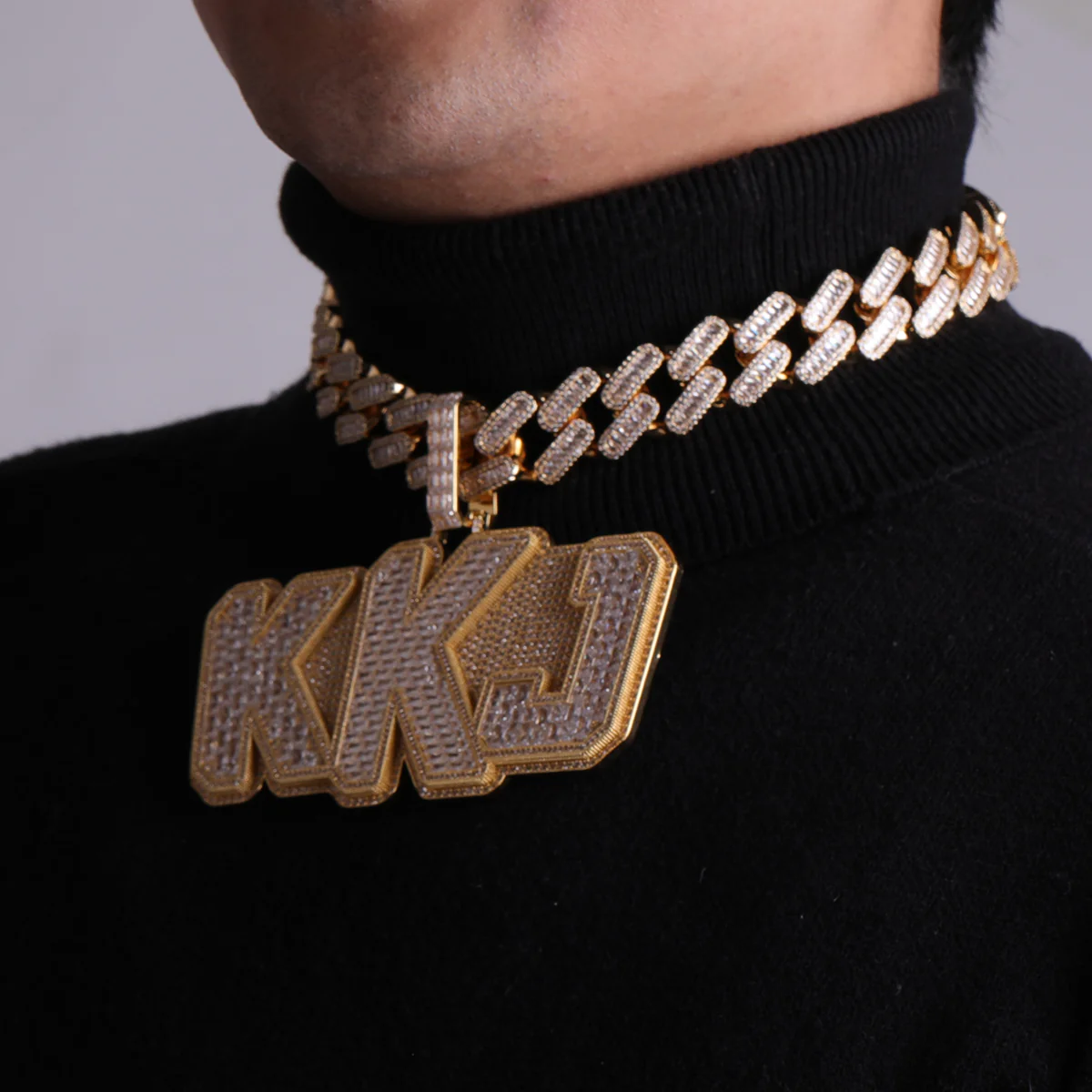 King Iced Out Personalized Name Custom Necklace Pendant - Image 8