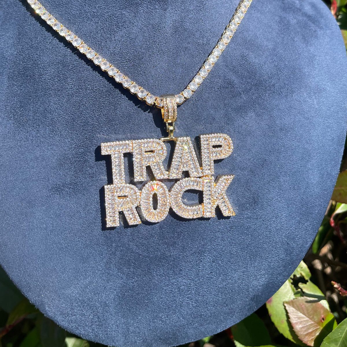 Minimal VVS Iced Out Personalized Custom Name Necklace Pendant - Image 5