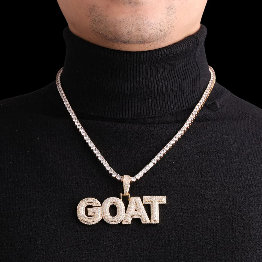 Snowy Drip Iced Out Personalized Custom Name Necklace Pendant - Image 13