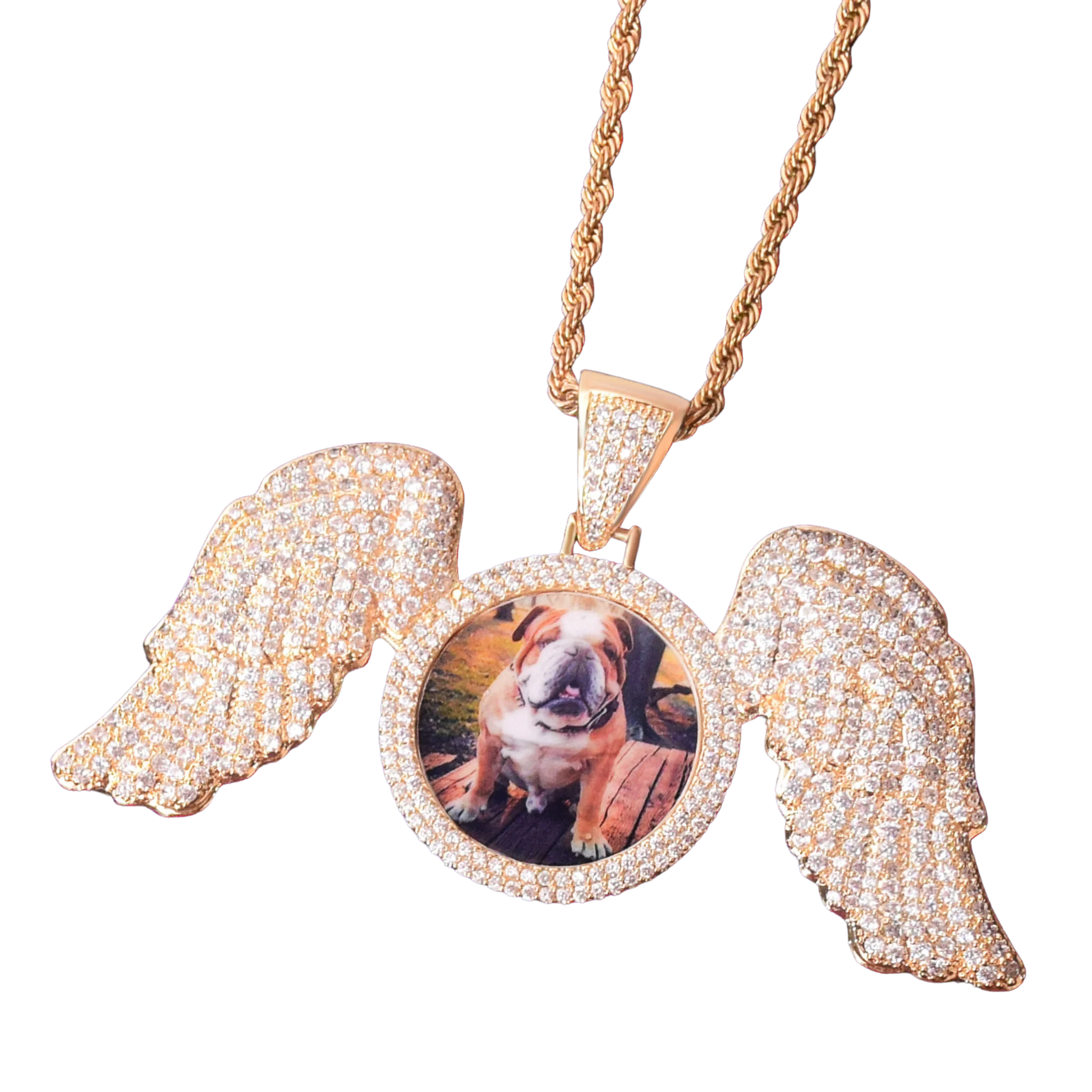 Special Wings Tennis Custom Photo Picture Pendant Necklace - Image 6