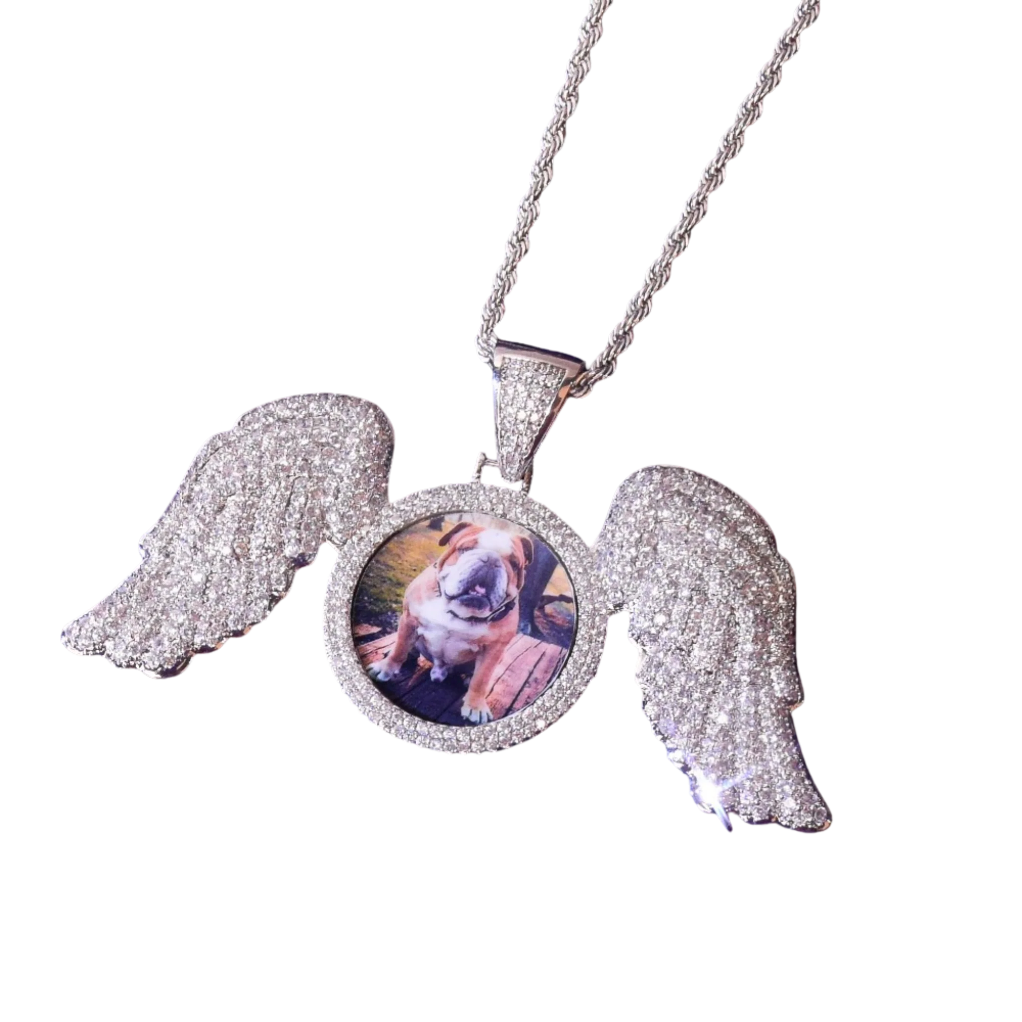 Special Wings Tennis Custom Photo Picture Pendant Necklace - Image 7