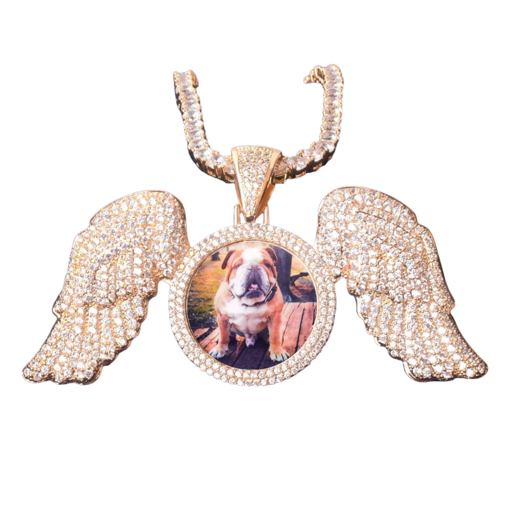 Special Wings Tennis Custom Photo Picture Pendant Necklace - Image 9