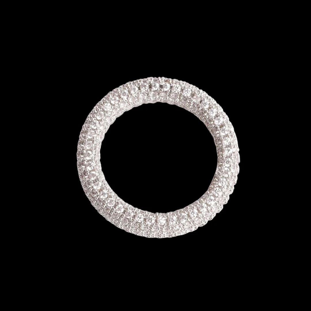 Stones of Round Iced Out Diamond Ring - Image 10