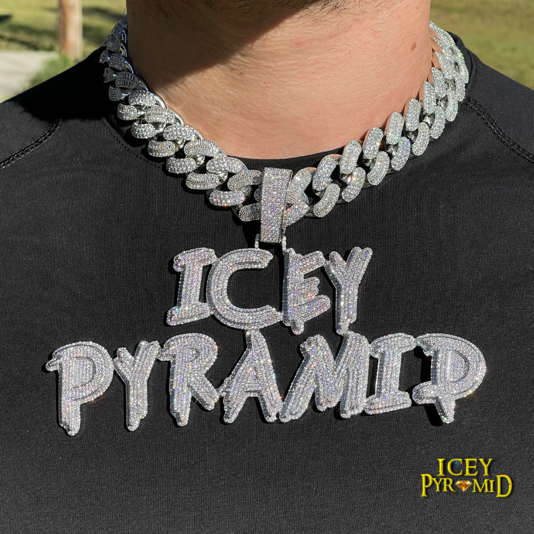 Trend Luxury Design Iced Out Personalized Custom Name Necklace Pendant - Image 18